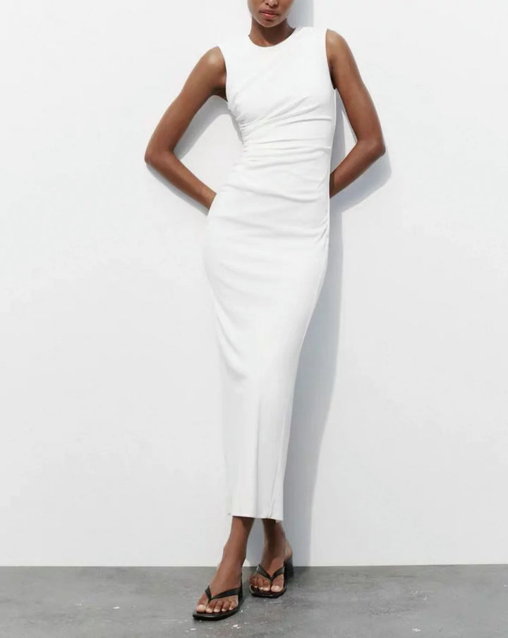 Weißes Sommerkleid